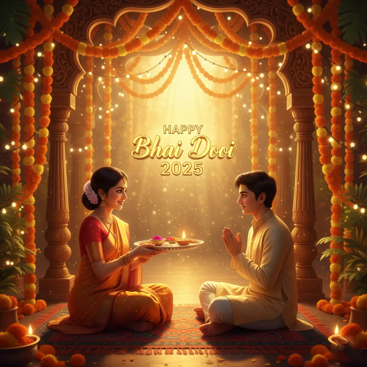 meaningful happy bhai dooj 2025 wishes for sister