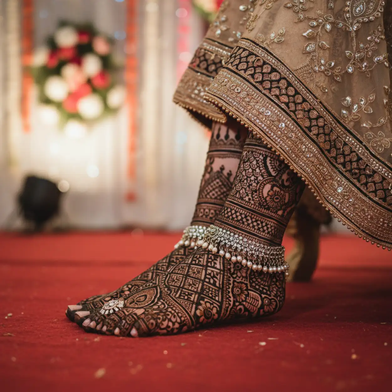 Free Download Mehndi Design For Foot New Style - High Quality New Mehndi Design Background