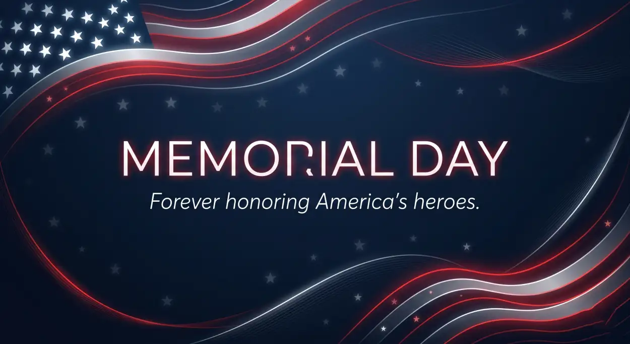 Free Download Memorial Day 2026 Hero Tribute Graphics - High Quality Morial Day 2026 Image