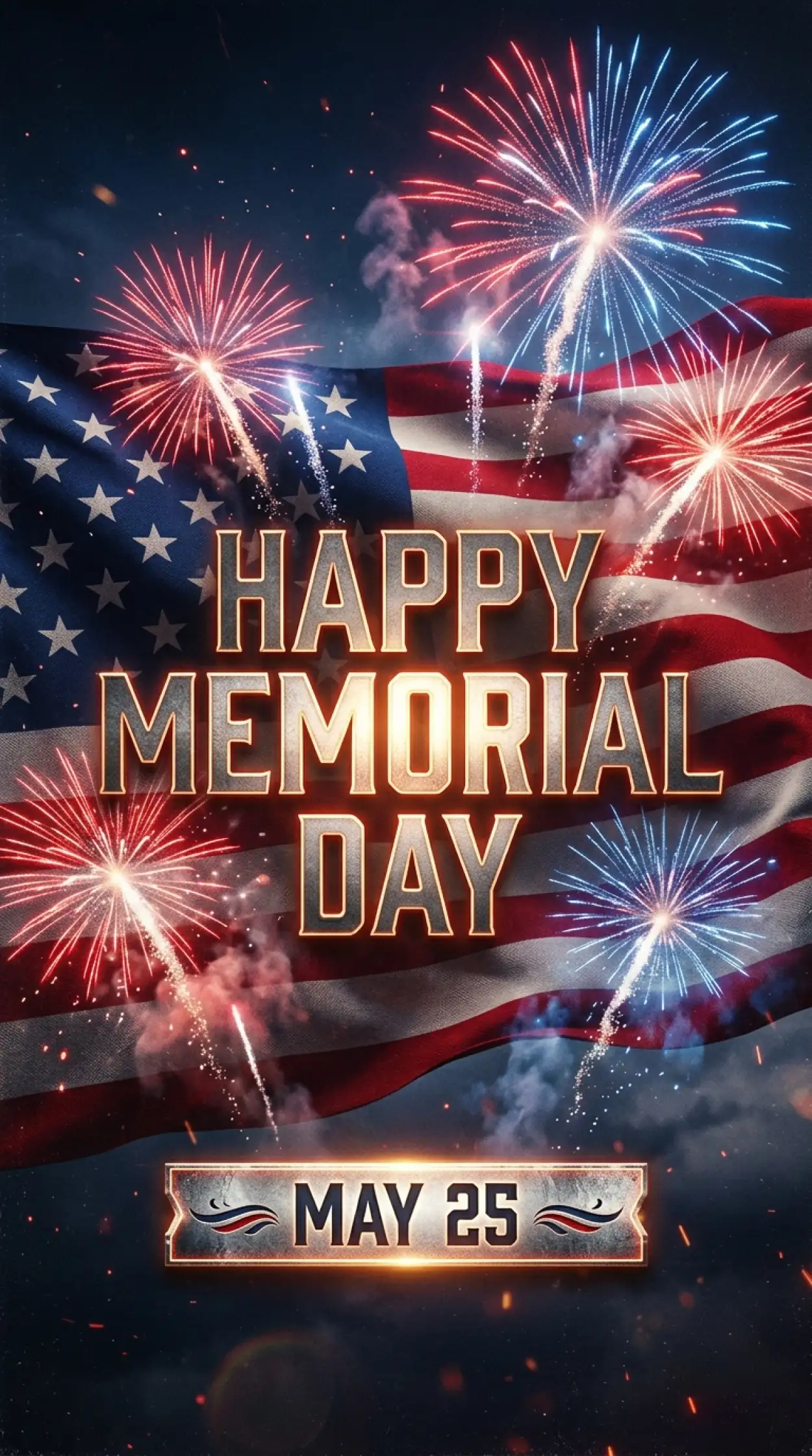 Free Download Memorial Day 2026 Holiday Graphics - High Quality Memorial Day 2026 Image