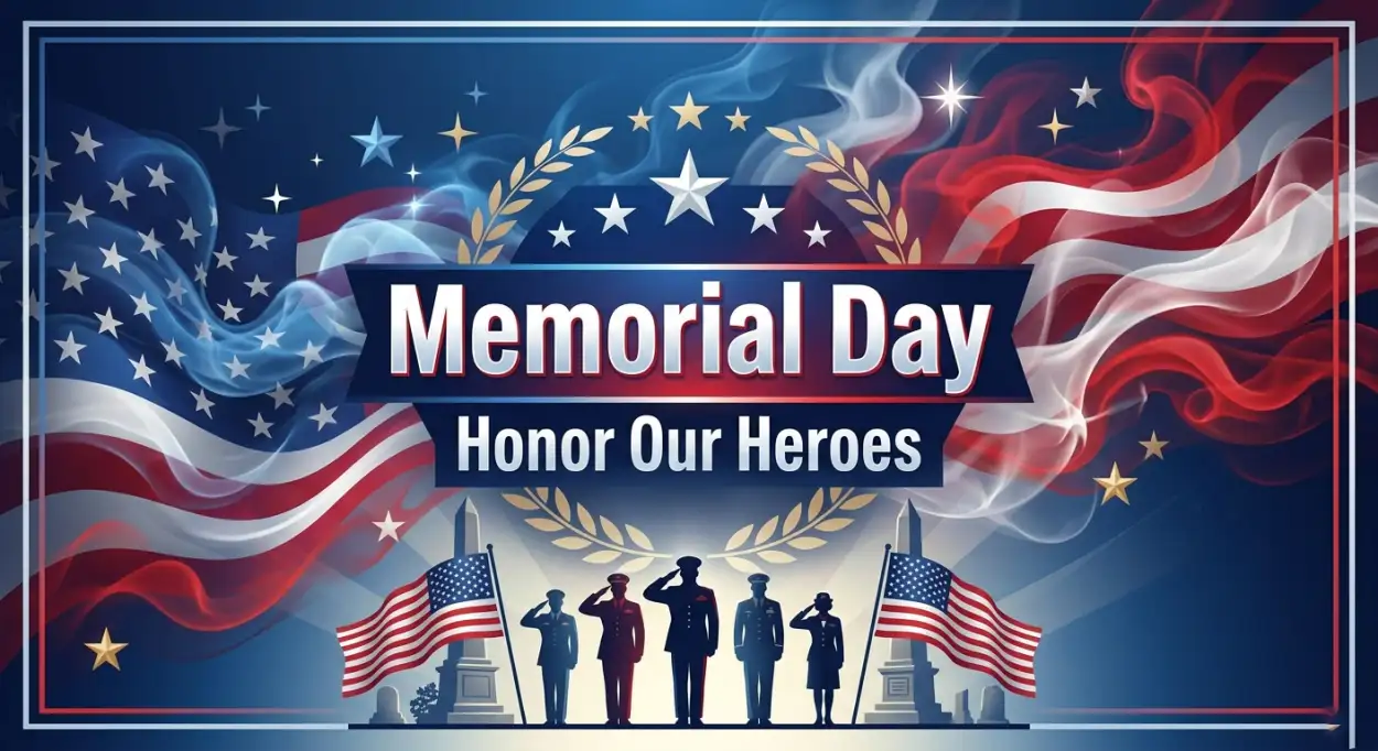 Free Download Memorial Day 2026 Memorial Graphics - High Quality Memorial Day 2026 Image