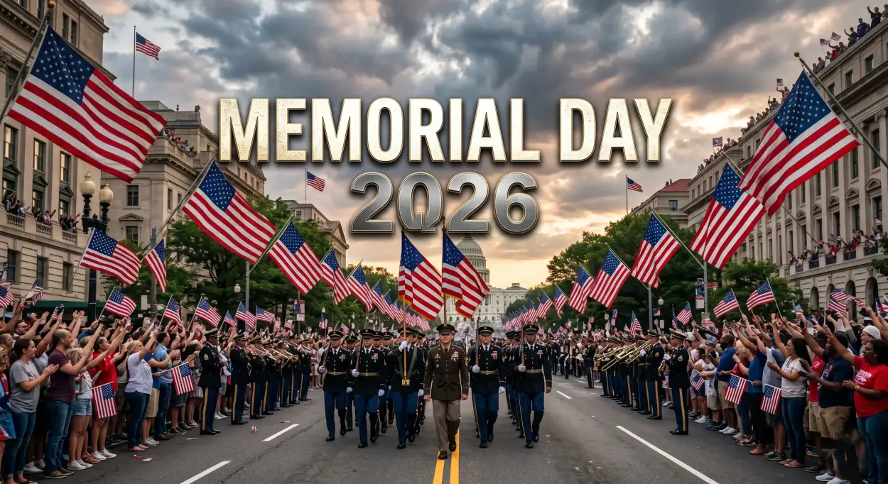 Free Download Memorial Day 2026 Patriotic Landscape Wallpapers - High Quality Morial Day 2026 Image