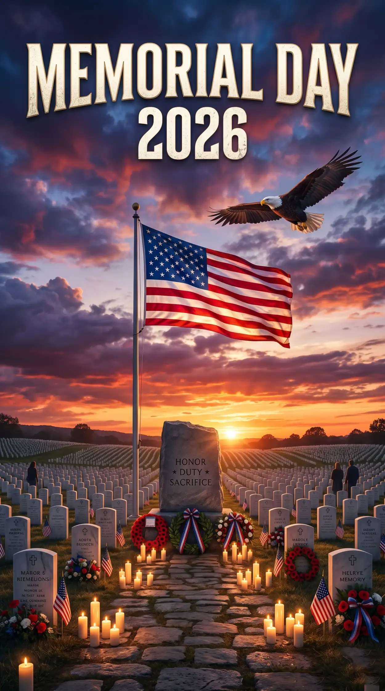 Free Download Memorial Day 2026 Remembrance Wallpaper For Mobile - High Quality Morial Day 2026 Image