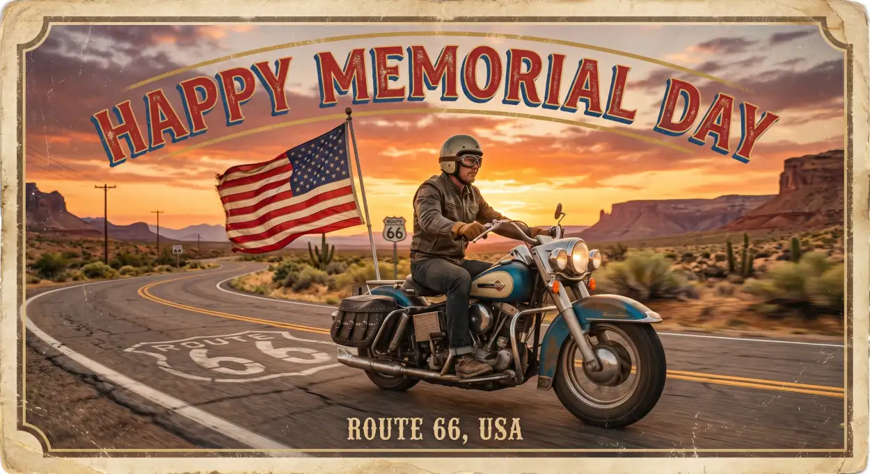 Free Download Memorial Day Greeting Card For Veterans Day Style 2026 - High Quality Memorial Day Greeting Card 2026 Image