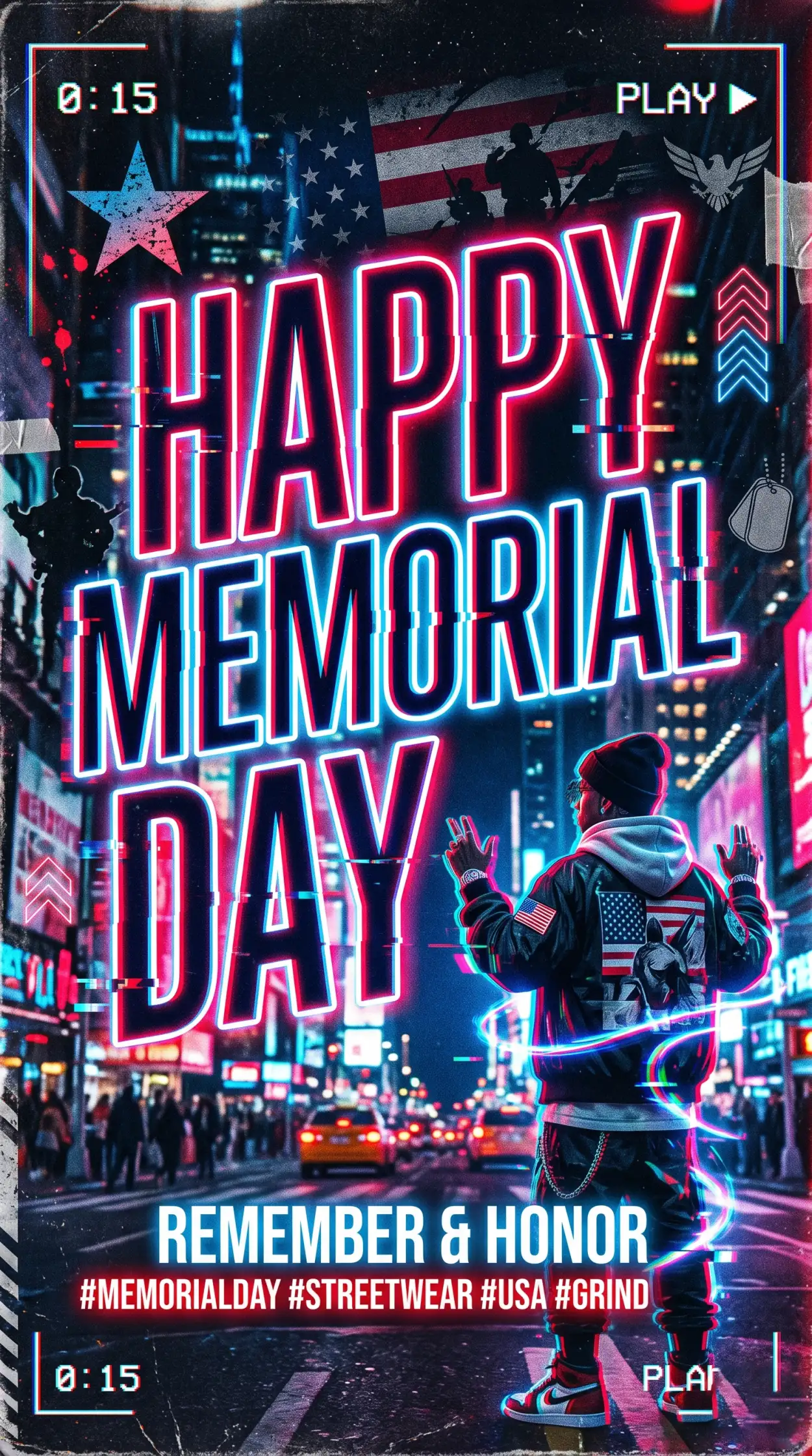 Free Download Memorial Day Greeting Card For Whatsapp Status 2026 - High Quality Memorial Day Greeting Card 2026 Image