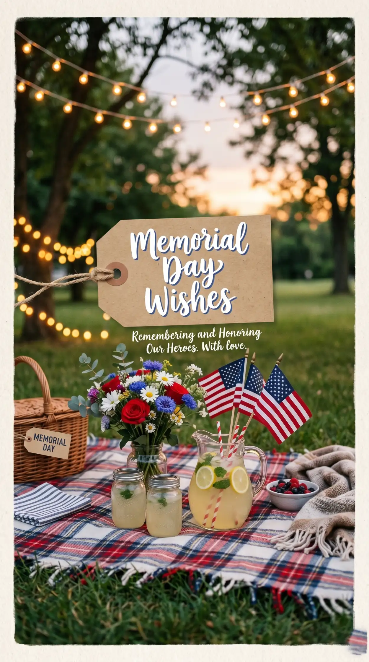 Free Download Memorial Day Greeting Card Printable Pdf 2026 - High Quality Memorial Day Greeting Card 2026 Image