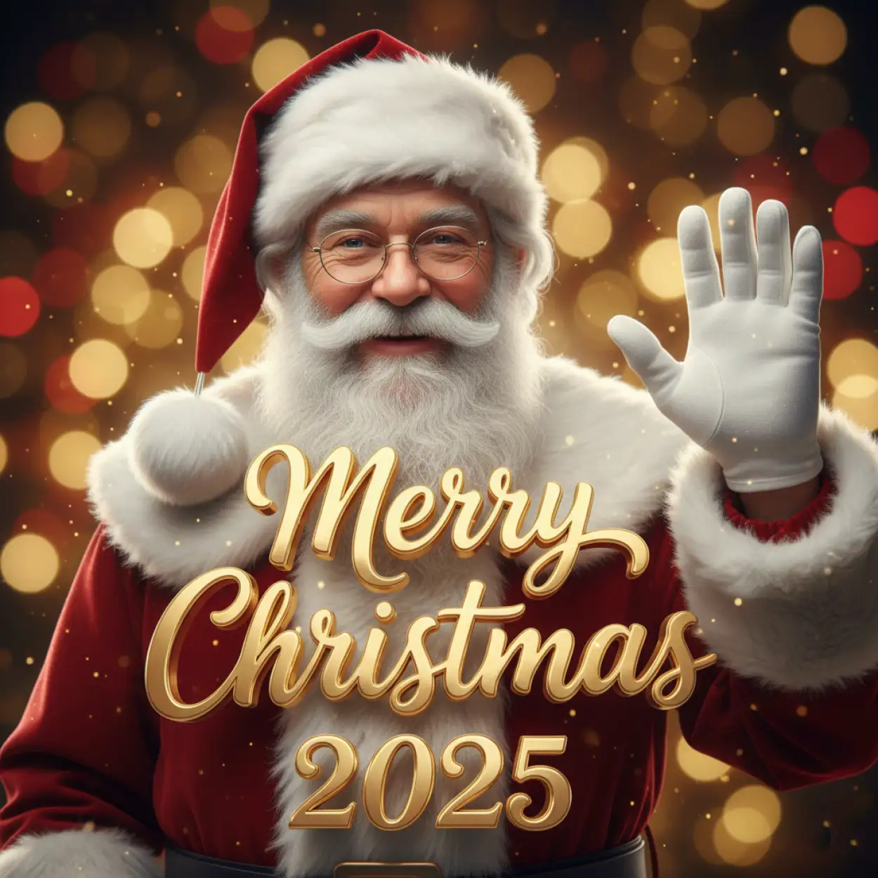 merry christmas 2025 elegant background