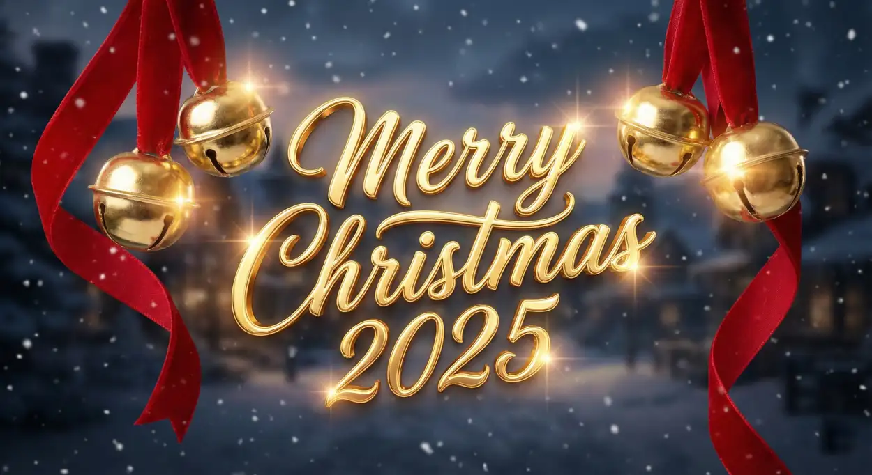 merry christmas 2025 website header image