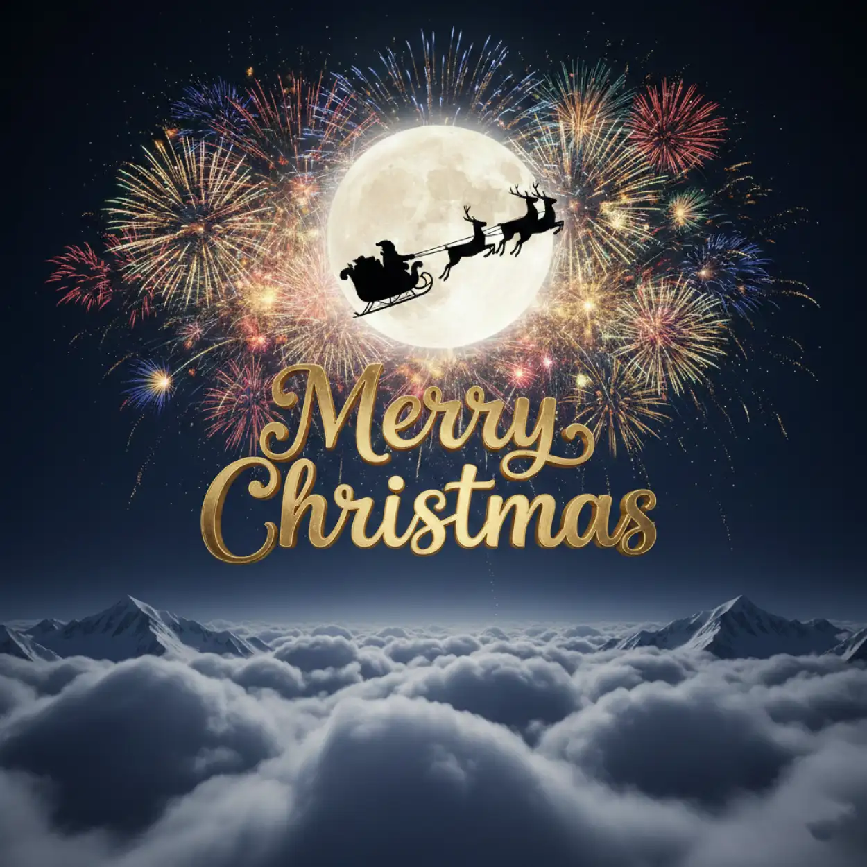 merry christmas and happy new year 2026 printable card