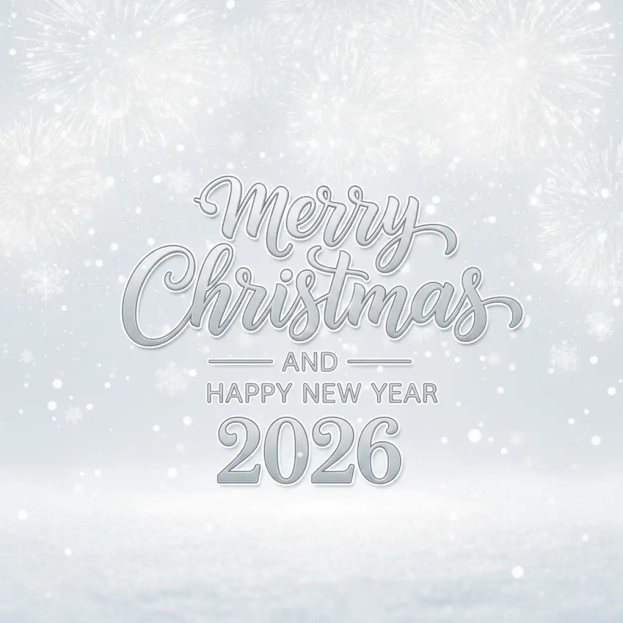 merry christmas and happy new year 2026 transparent png