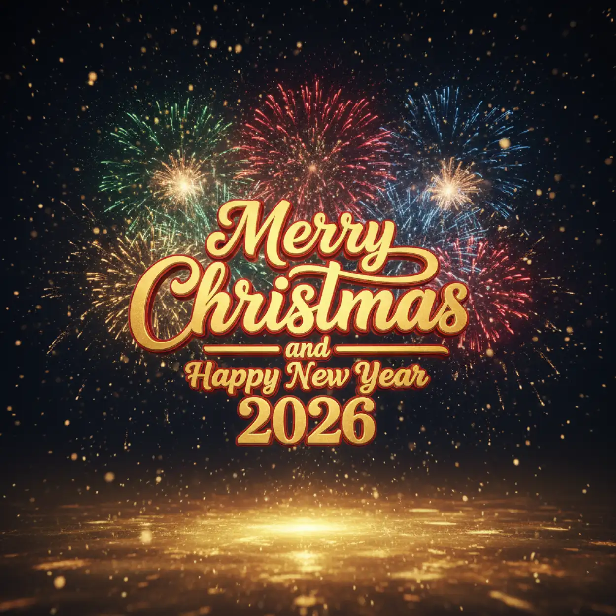 merry christmas and happy new year 2026 whatsapp status