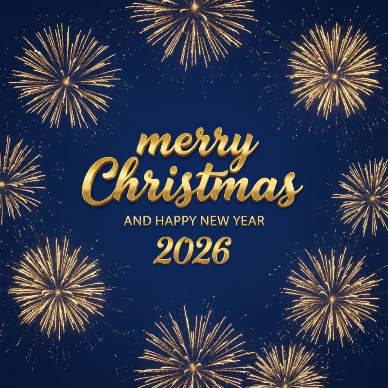 merry christmas and happy new year 2026 youtube thumbnail