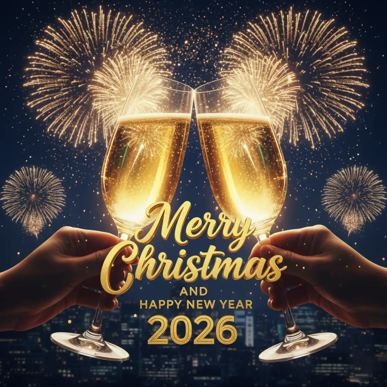 merry christmas and happy new year 2026