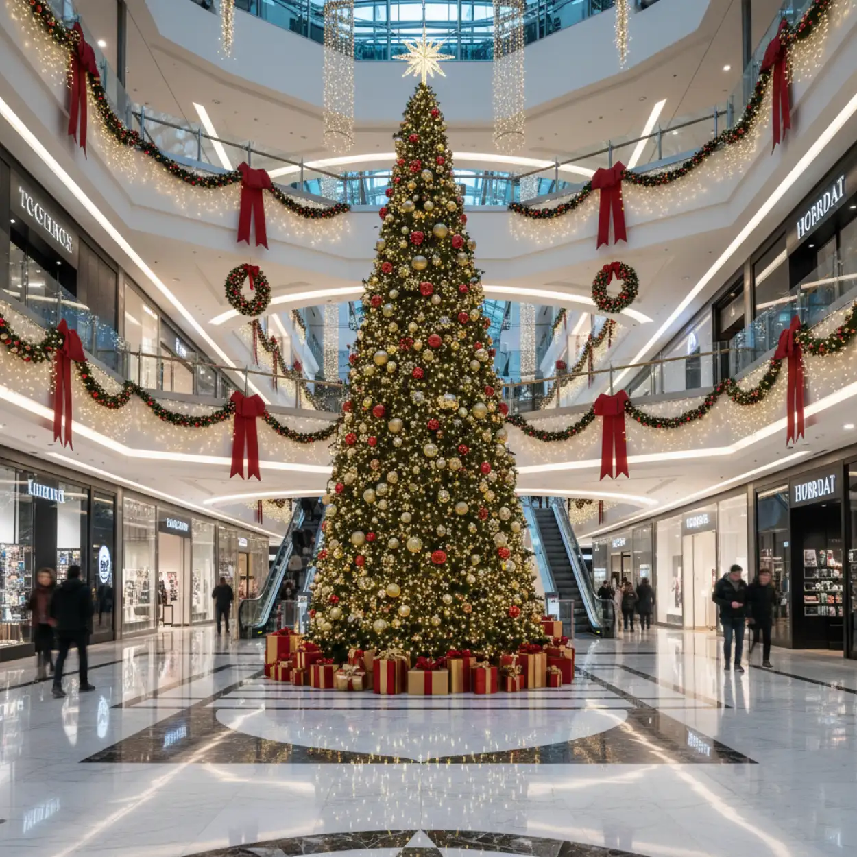 merry christmas background hd with christmas tree