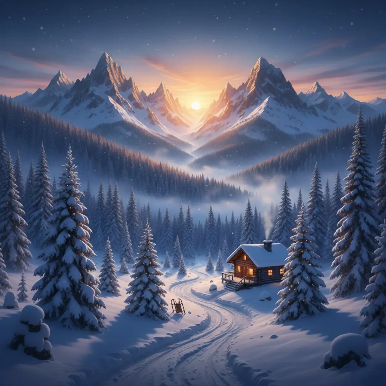 Free Download Merry Christmas Background Hd With Santa Claus - High Quality Merry Christmas Background Hd Background