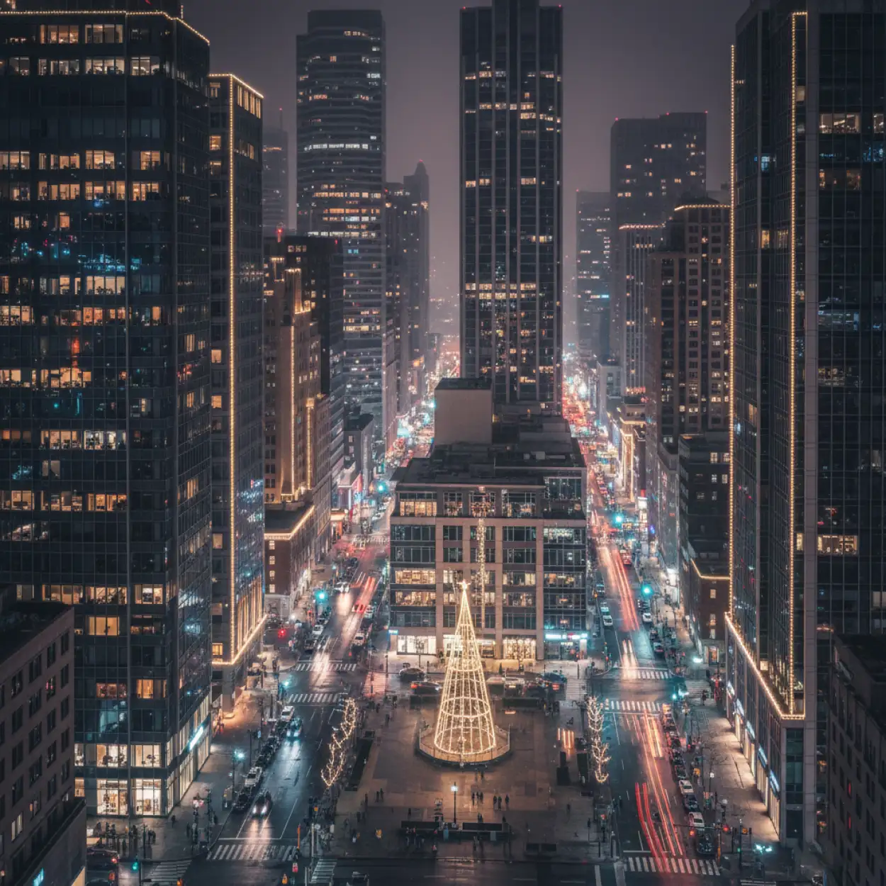 merry christmas background hd with snow