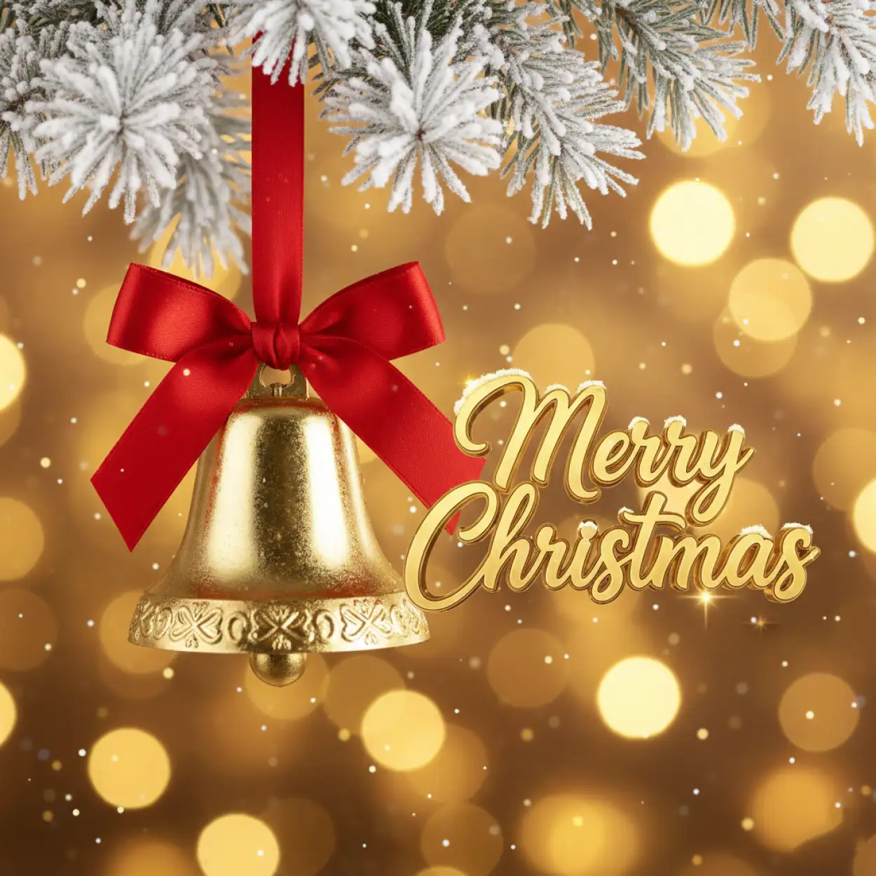 merry christmas background with colorful ornaments