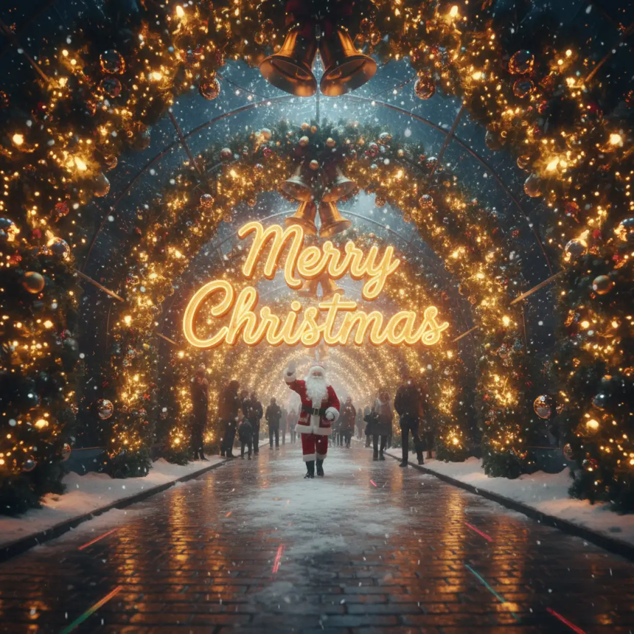 merry christmas instagram post template free