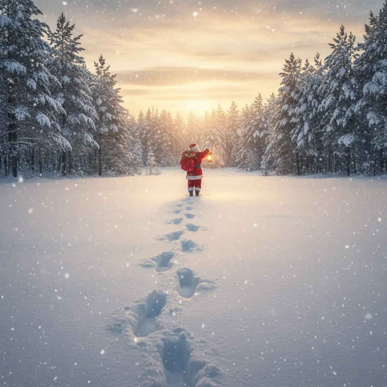 merry christmas ribbon frame background elegant