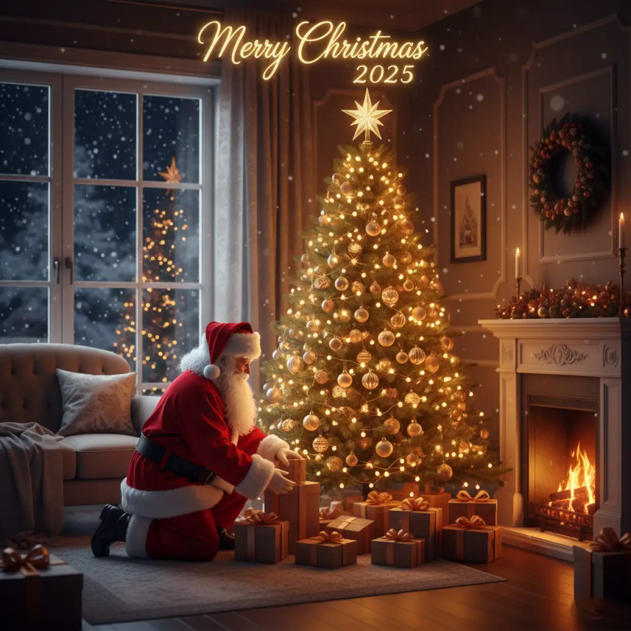 merry christmas wishes for family 2025