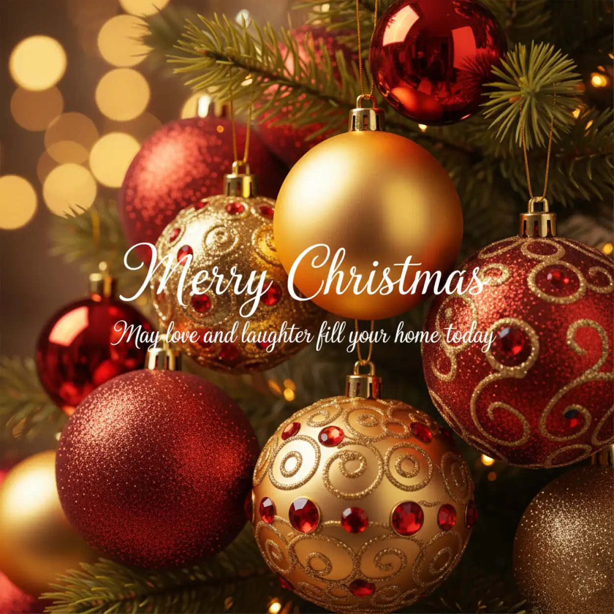 Merry Christmas wishes for family members
