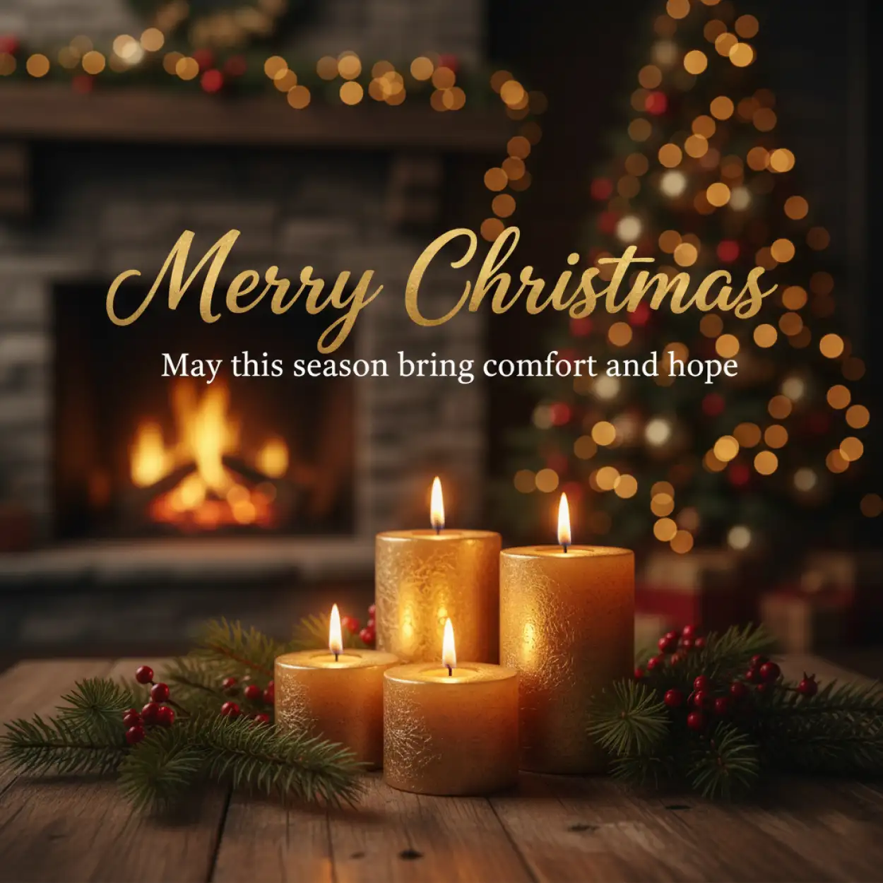 Merry Christmas wishes for WhatsApp and Telegram