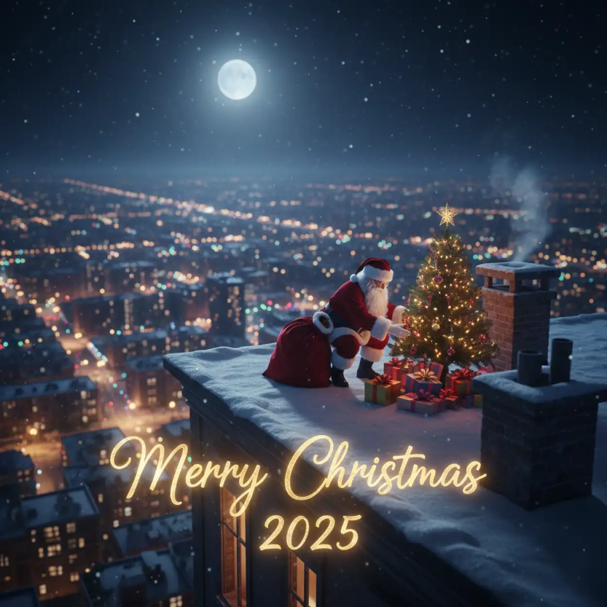 merry christmas wishes green theme 2025