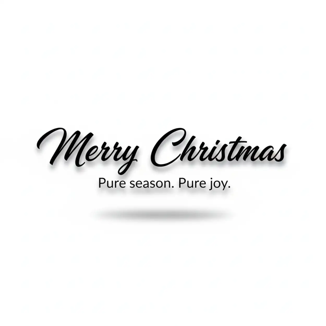 Merry Christmas wishes greeting card text
