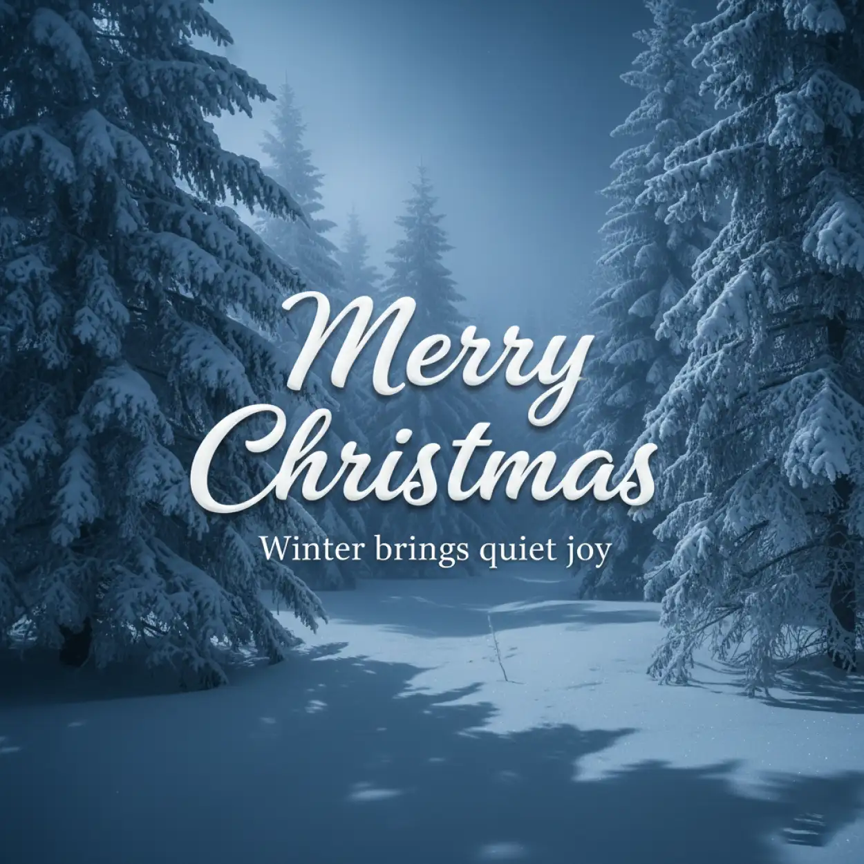 Merry Christmas wishes luxury greeting design
