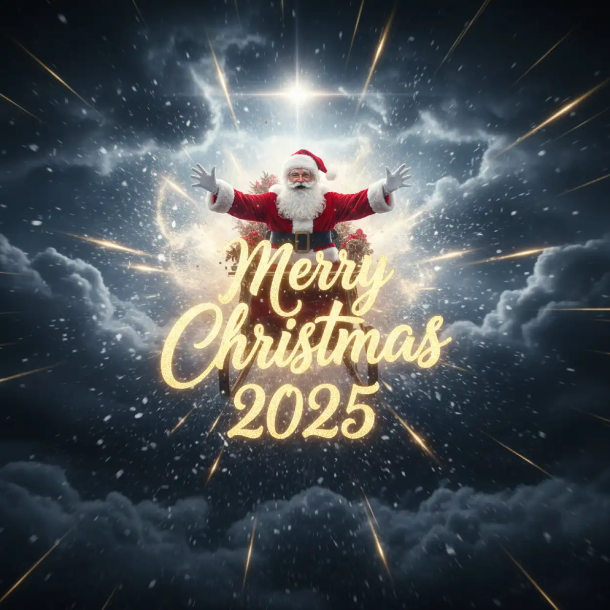 merry christmas wishes luxury style 2025