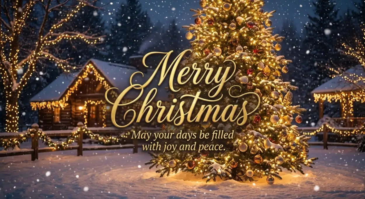 Merry Christmas wishes modern style images