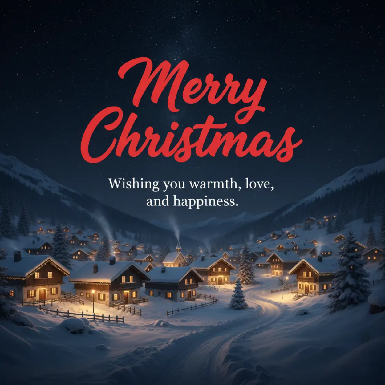 Merry Christmas wishes premium design images