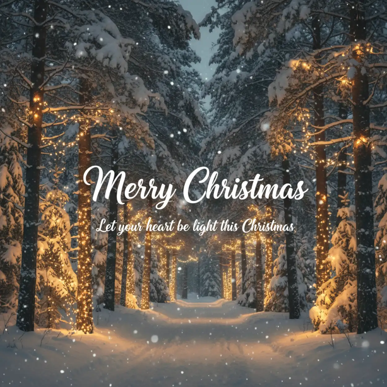 Merry Christmas wishes with elegant tMerry Christmas wishes with elegant typographyypography