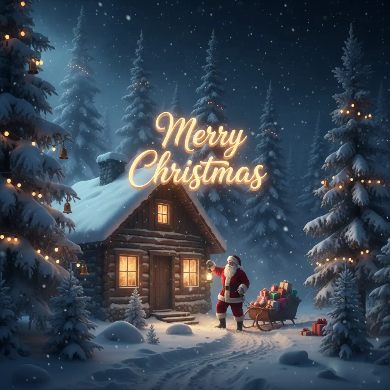 merry christmas youtube thumbnail templates