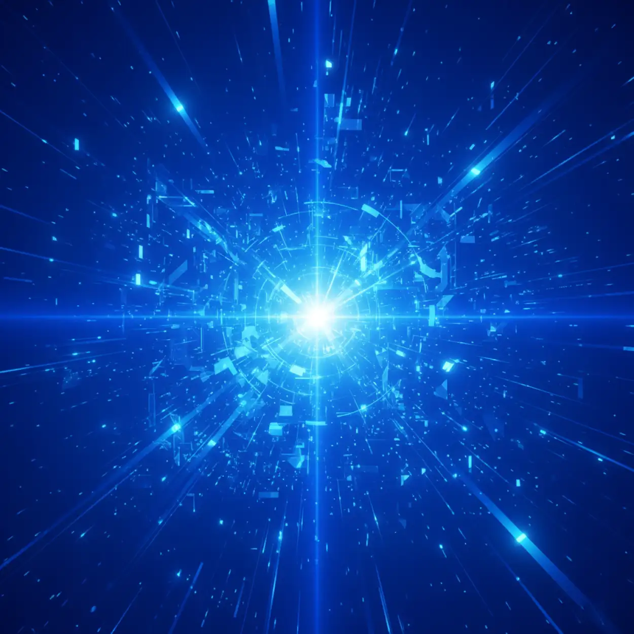 metallic blue glossy YouTube thumbnail background for tech reviews