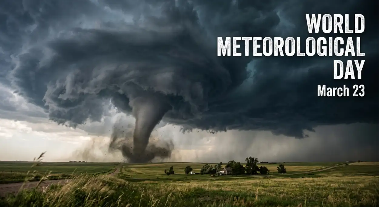 Free Download Meteorological Day Disaster Warning System - High Quality World Meteorological Day 2026 Date And Theme Image