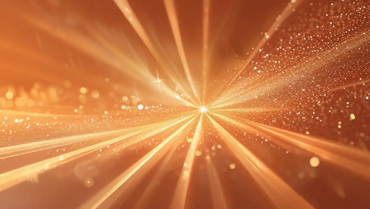 minimal sparkle background with white lights