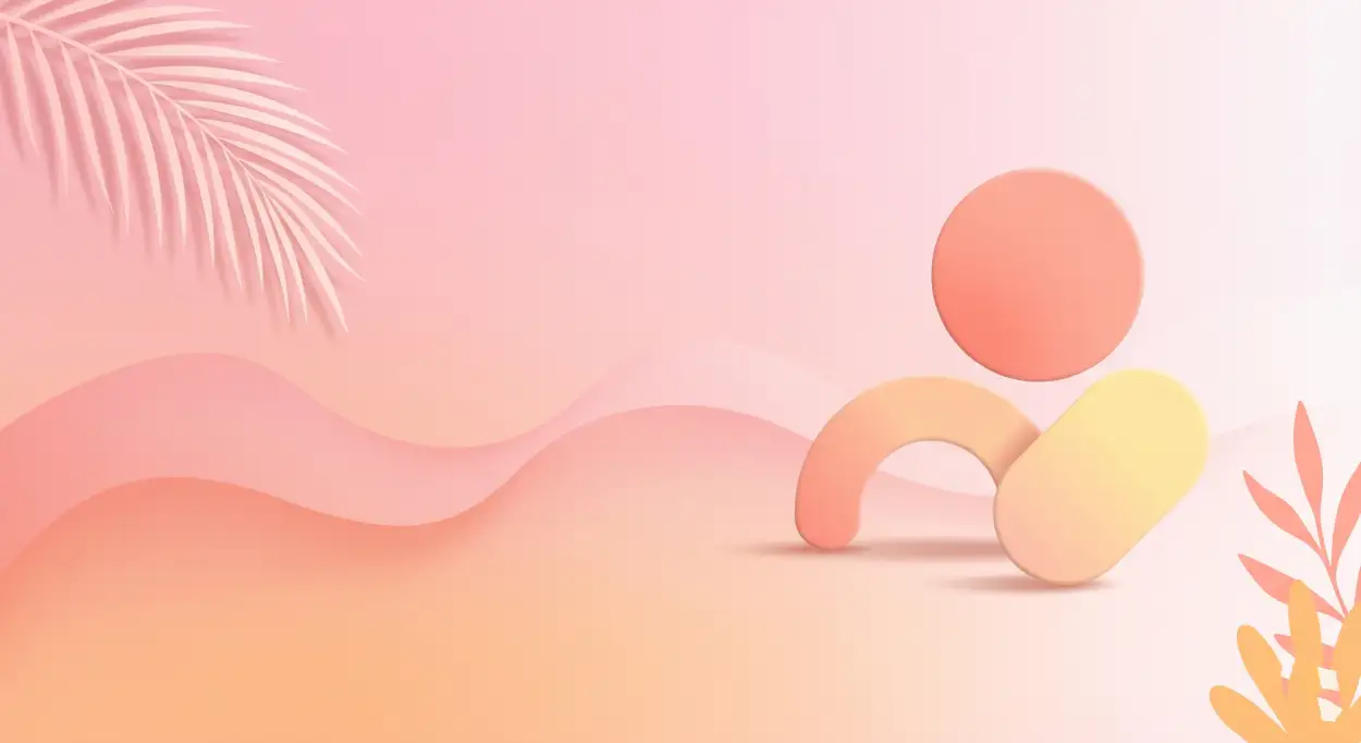 Free Download Minimal Summer Background With Soft Pastel Gradients - High Quality Summer Background Background Image