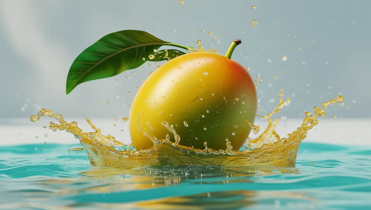 minimalist mango background for flyer