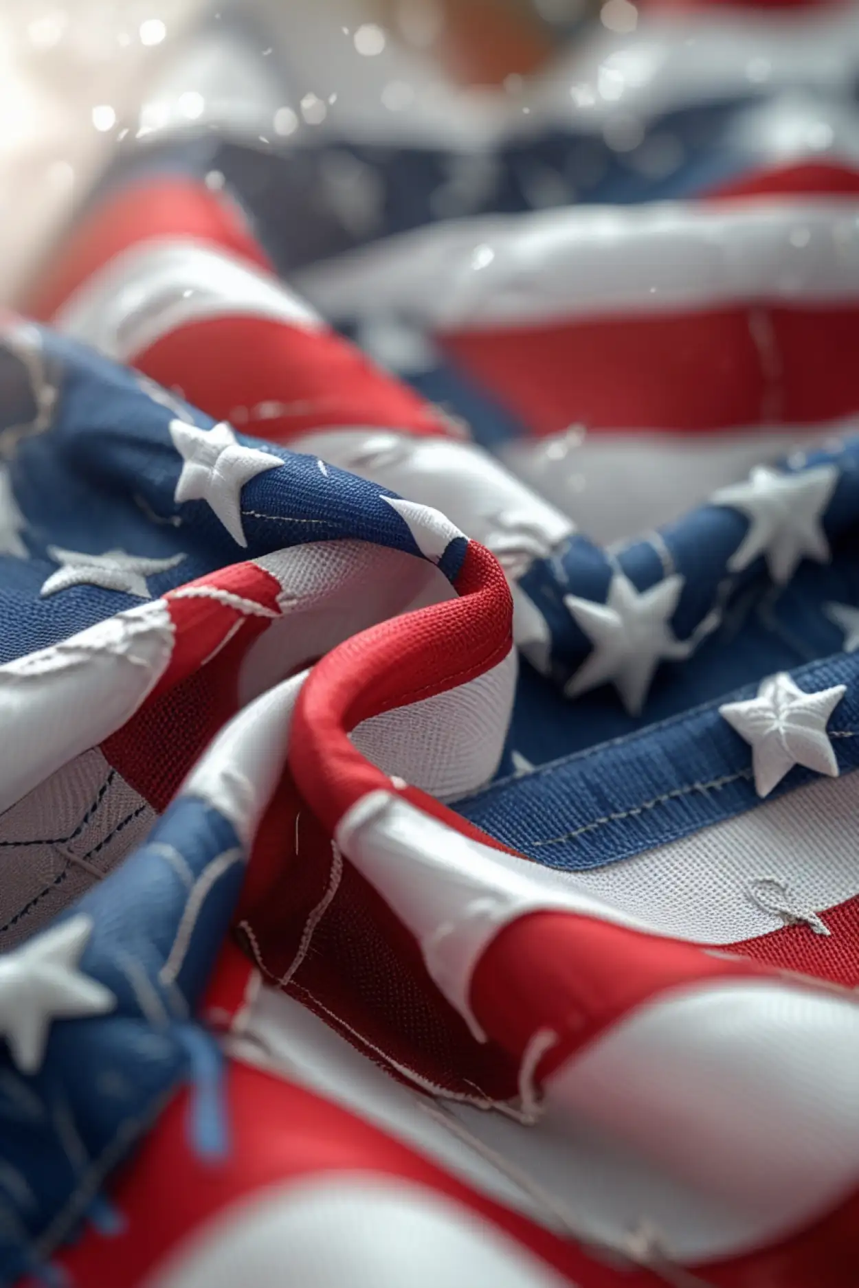 minimalistic usa flag background