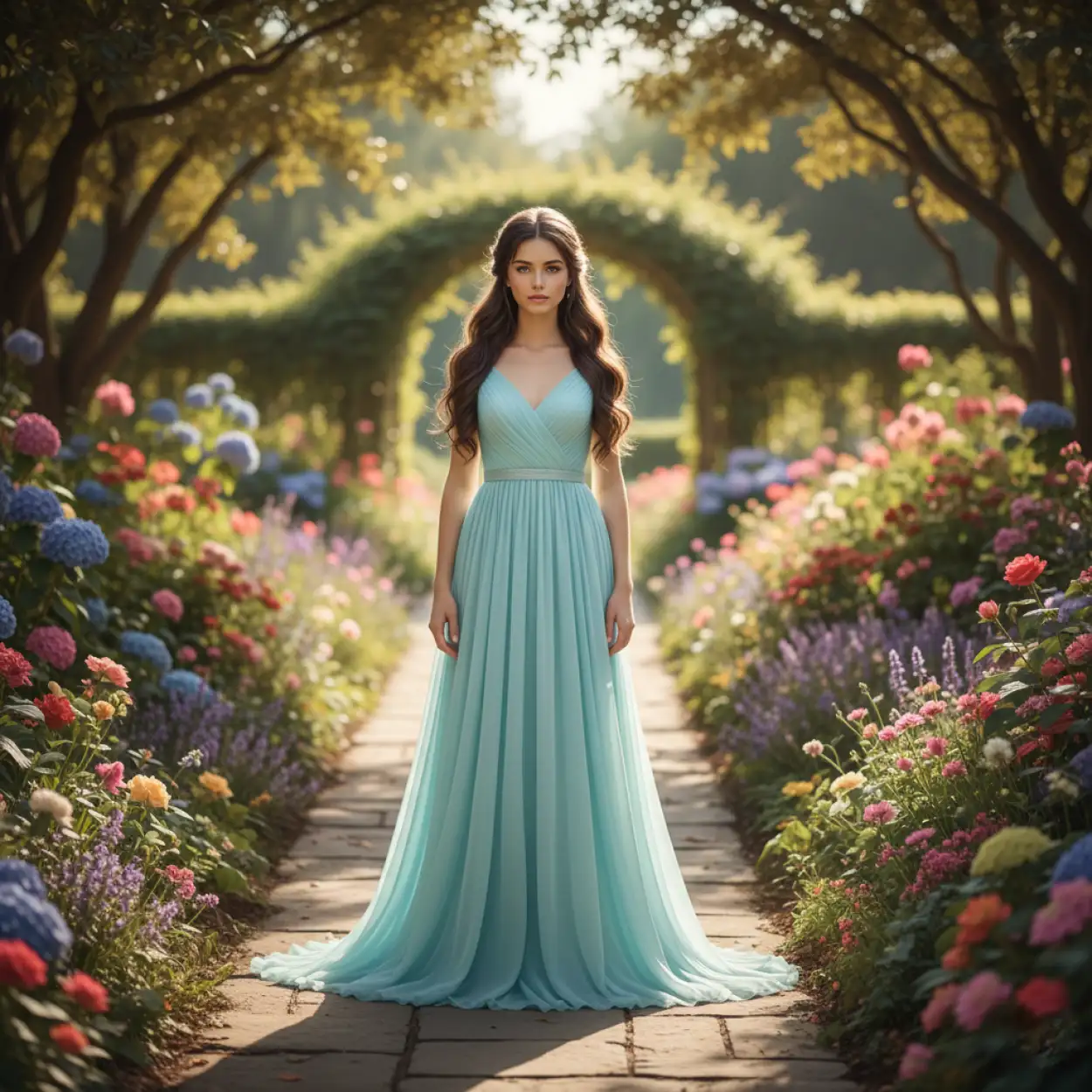 Modern Blue Fashion Dress Girl Studio Photo - Royalty Free Blue Picture Image | Pngmagic Free Download Modern Blue Fashion Dress Girl Studio Photo - High Quality Blue Picture Background