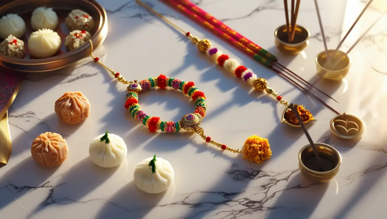 modern raksha bandhan background hd