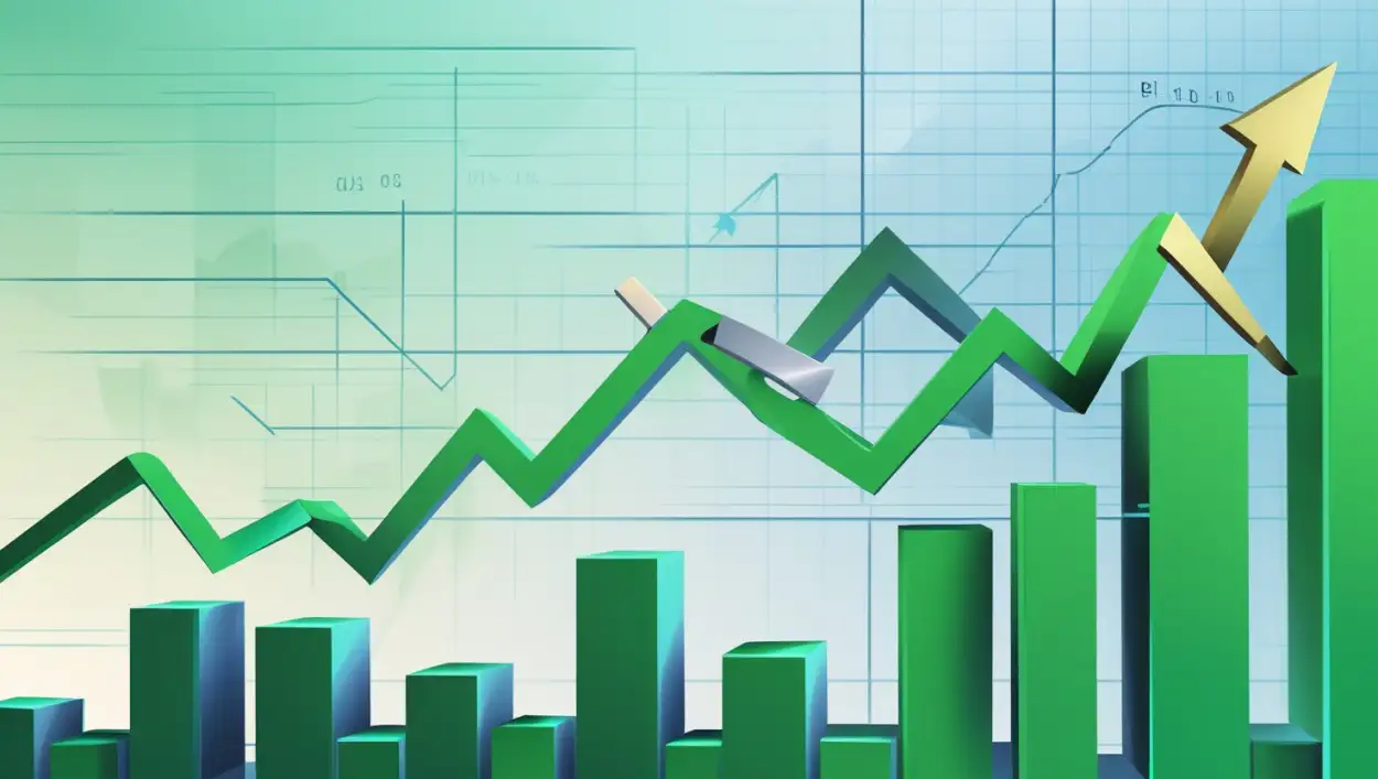 modern stock market background for banners