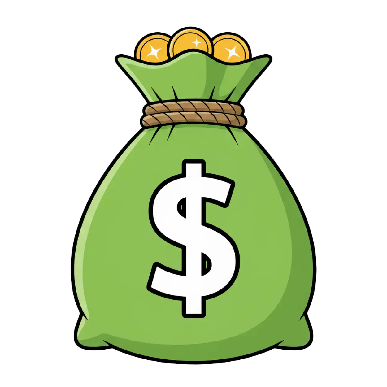 Free Download Money Bag Png For Mobile App Icon Design - High Quality Money Bag Png PNG Image