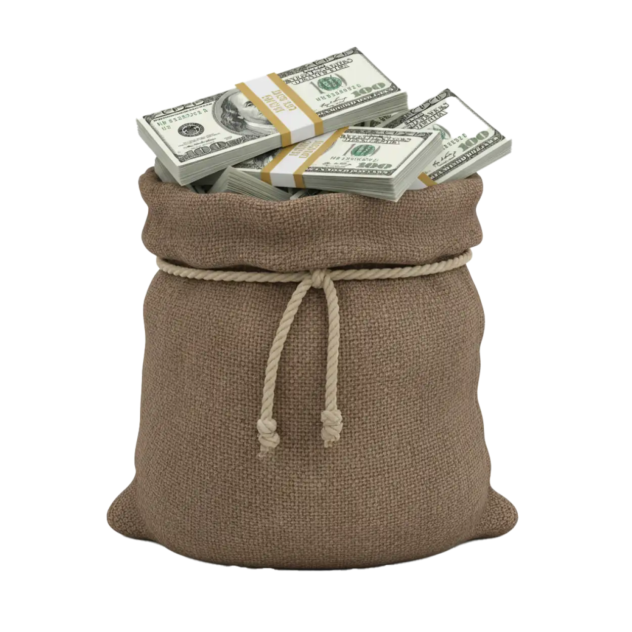 money bag png for sticker printing