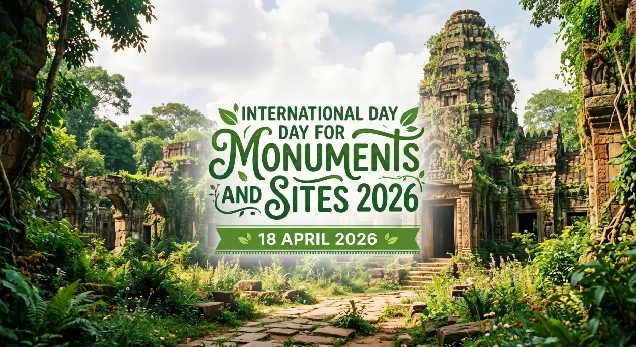 Free Download Monuments And Sites Day Png Transparent Background - High Quality International Day For Monuments And Sites 2026 Transparent PNG