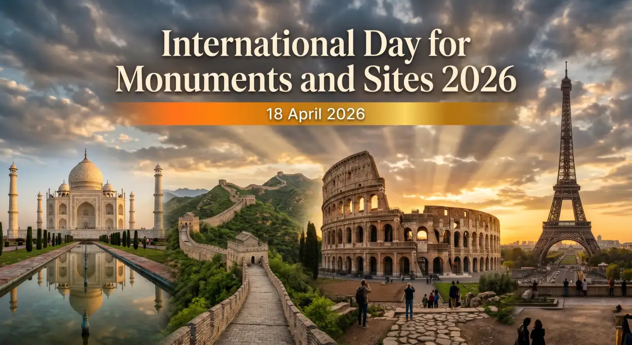 Free Download Monuments And Sites Day Quotes 2026 - High Quality International Day For Monuments And Sites 2026 Image