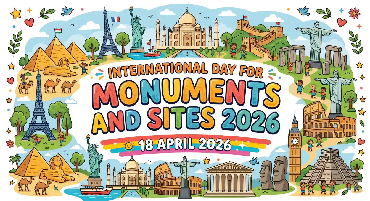 Free Download Monuments Day Clipart Png Free - High Quality International Day For Monuments And Sites 2026 Transparent PNG