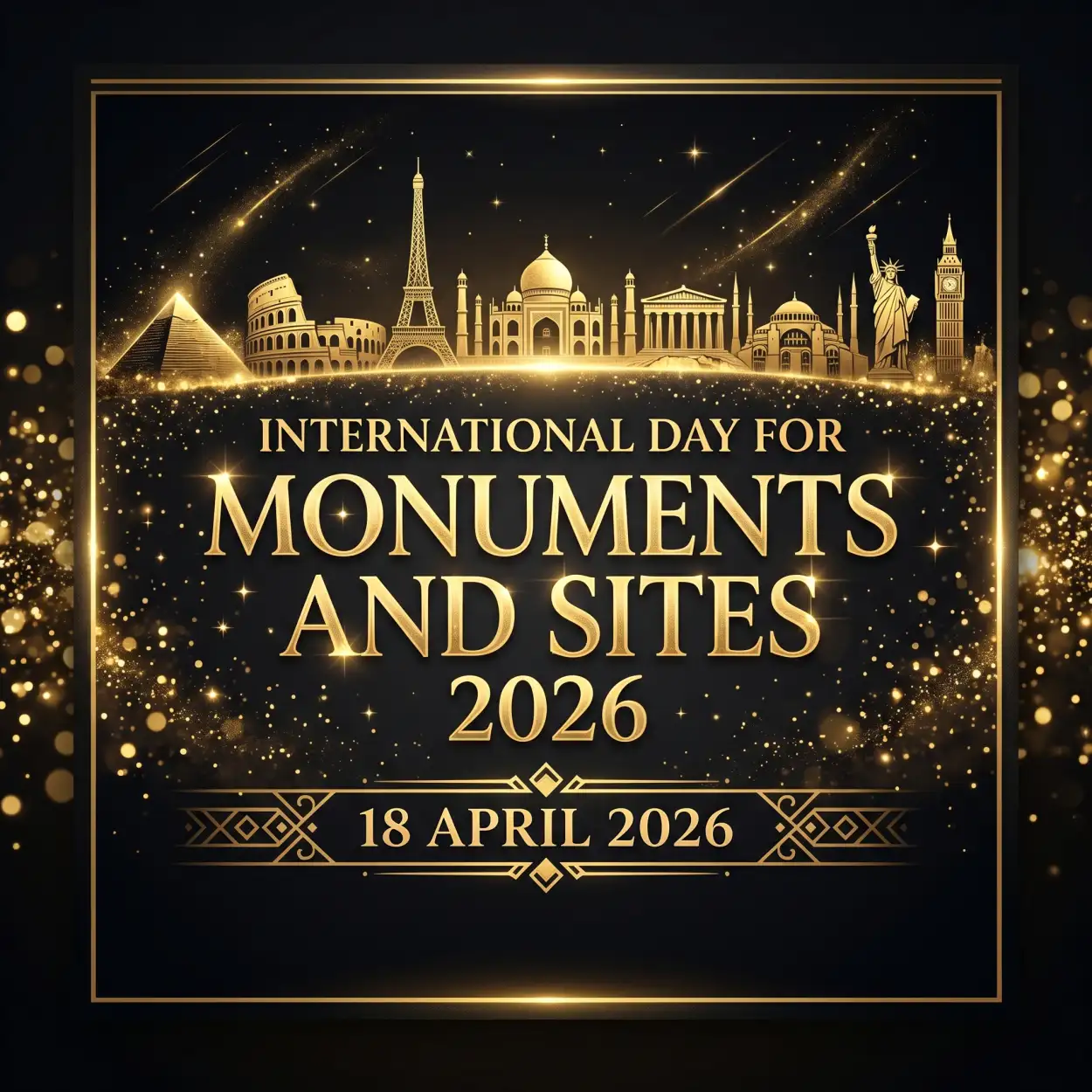 Free Download Monuments Day Reels Video Ideas - High Quality International Day For Monuments And Sites 2026 Image