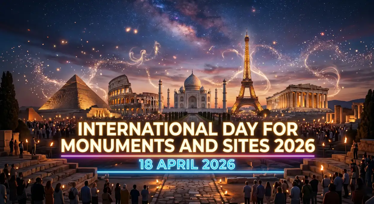 Free Download Monuments Day Whatsapp Status Image Hd - High Quality International Day For Monuments And Sites 2026 Image